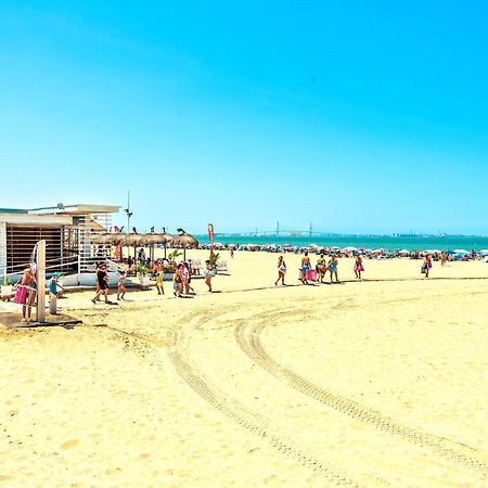Ocean View Beach Apartment With Pool & Balconies El Puerto de Santa Maria Exterior photo
