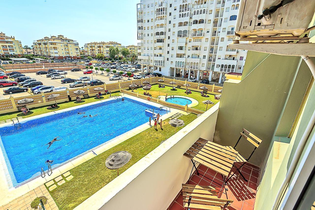 Ocean View Beach Apartment With Pool & Balconies El Puerto de Santa Maria Exterior photo
